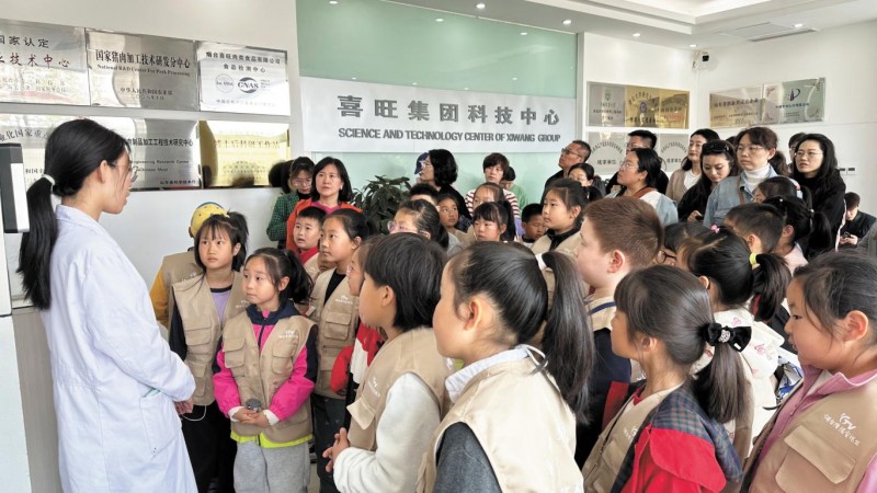 探秘美味之旅，护航少年成长 —— 喜旺集团研学游点燃求知热情