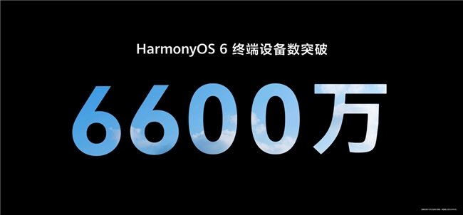HDC 2026：HarmonyOS 6终端设备数突破6600万，鸿蒙生态驶入高速增长快车道
