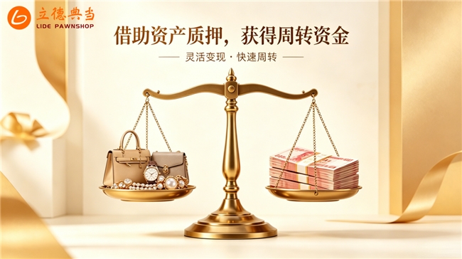 资金周转遇难题怎么处理？找立德典当办理业务可化解多类短期用钱困境